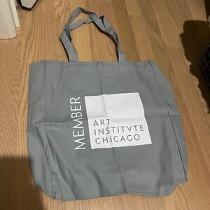 Gray Member Tote Bag
